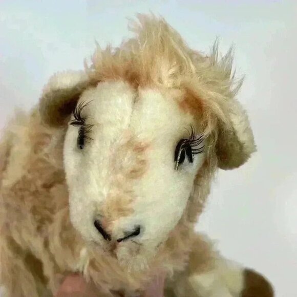 Fluffy Tan Camel Plush Stuffed Toy 13"‎ Tall - Picture 5 of 5